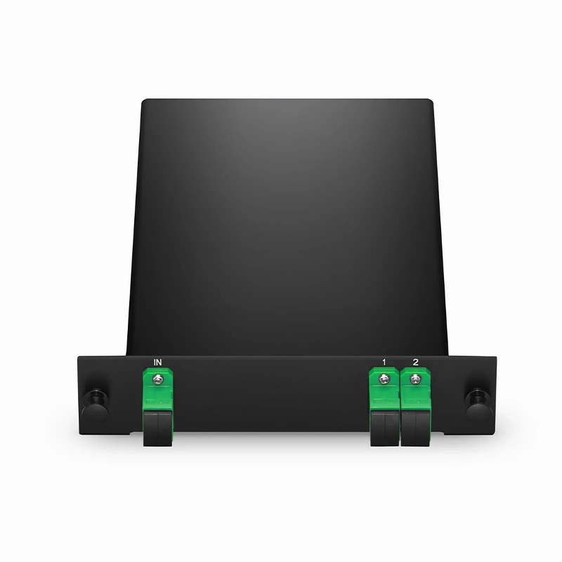 SFPS 1 x 2 PLC Fiber Splitter, Standard LGX Cassette, SC/APC, Singlemode SFPS