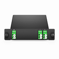 SFPS 1 x 4 PLC Fiber Splitter, Standard LGX Cassette, LC/APC, Singlemode SFPS