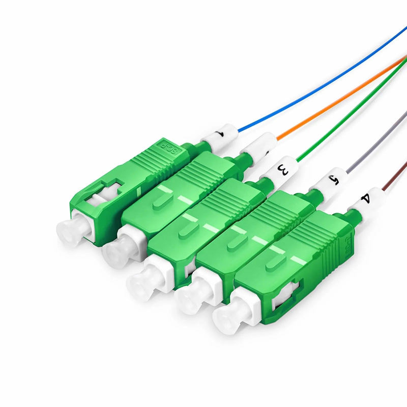SFPS 1 x 5 Asymmetrical PLC Fiber Splitter, Mini Module, 50/50, 900m, SC/APC, Singlemode SFPS