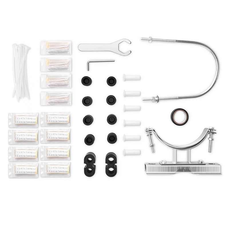 SFPS 144 Fibers 2In-4Out Dome Fiber Optic Splice Closure, Mechanical Seal, with 1 Pre-installed Fusion Splice Tray SFPS