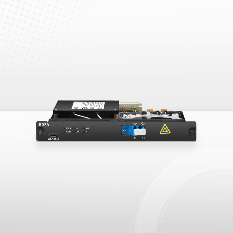 SFPS FMT26PA-EDFA, 26dB Gain C-band DWDM EDFA Pre-Amplifier for FMT Managed Chassis, 16dBm Output SFPS