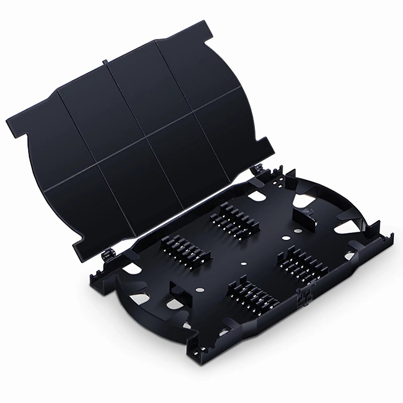 SFPS 24 Fibers Fusion Splice Tray, Plastic, 0.72" x 6.26" x 4.13" SFPS