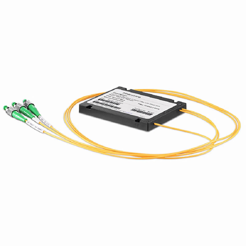 SFPS FSBR-1x2, Customized 1 x 2 Single Fiber DWDM Splitter Red/Blue C-band Filter SFPS