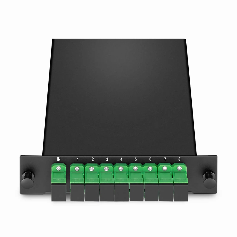 SFPS 1 x 8 PLC Fiber Splitter, Standard LGX Cassette, SC/APC, Singlemode SFPS
