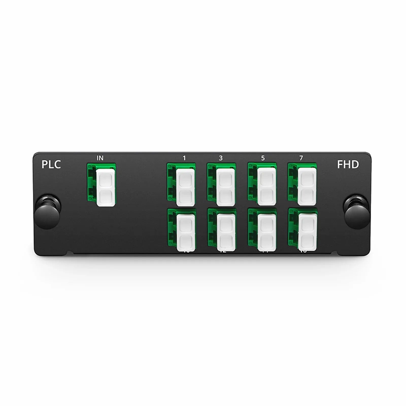 SFPS 1 x 16 PLC Fiber Splitter, Standard FHDA Cassette LC/APC, Singlemode, for Optical LAN SFPS