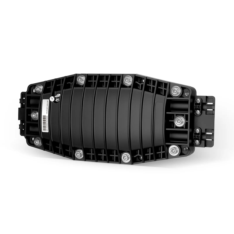 SFPS 48 Fibers 2In-2Out In-Line Fiber Optic Splice Closure, Mechanical Seal, with 1 Pre-installed Fusion Splice Tray SFPS