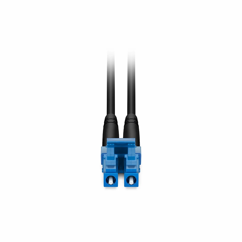 SFPS 5m (16ft) Industrial Armored Fiber Patch Cable, LC UPC to LC UPC, Duplex, 2 Fibers, Single Mode (OS2), TPU SFPS
