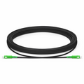 SFPS 5m (16ft) Industrial Armored Fiber Patch Cable, SC APC to SC APC, Simplex, 1 Fiber, Single Mode (OS2), TPU SFPS