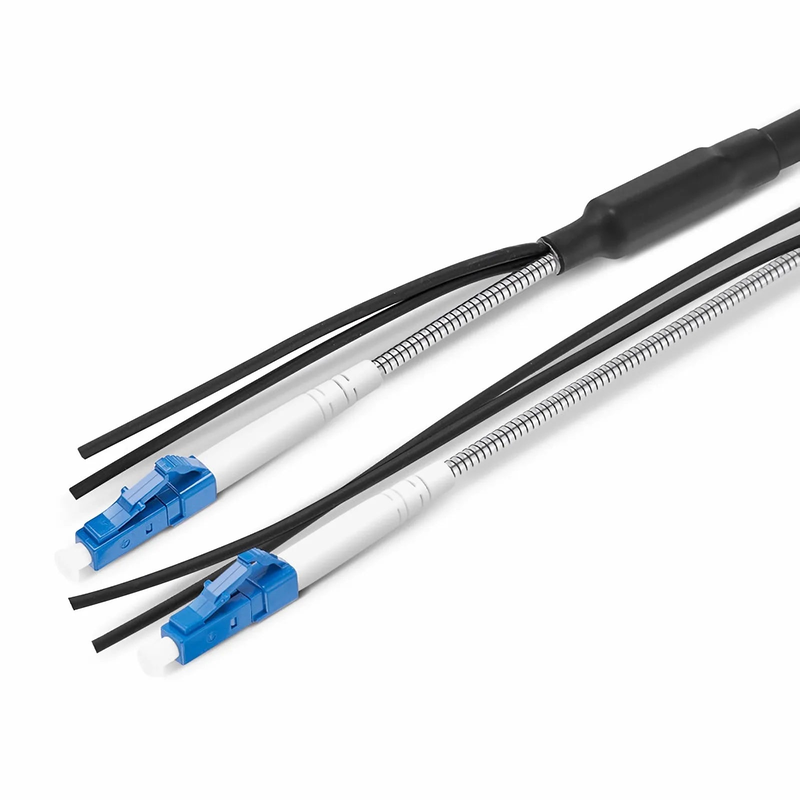 SFPS 5m (16ft) LC UPC to LC UPC Simplex OS2 Single Mode 7.0mm LSZH FTTA Outdoor Fiber Patch Cable for Base Station SFPS