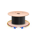 SFPS 200m (656ft) Hybrid Fiber and Power Cable, Indoor, Plenum (OFNP), Single Mode (OS2), 2 Fibers, Tight-Buffered, LC UPC Simplex to LC UPC Simplex, 2 Conductors 12AWG SFPS