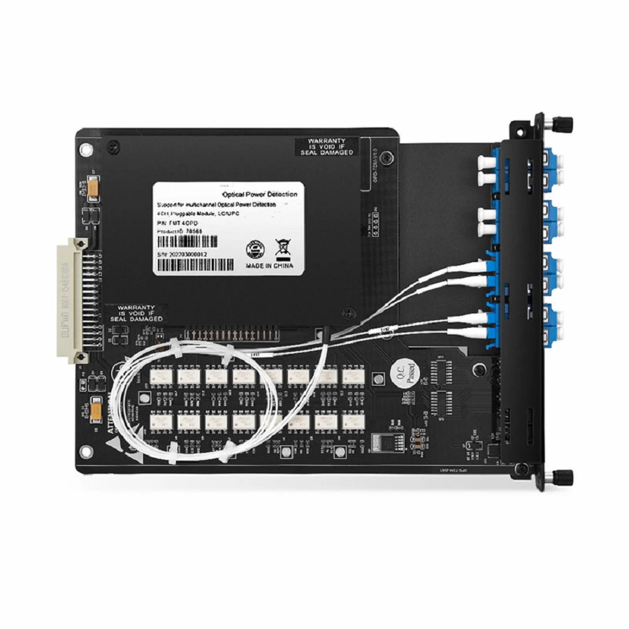 SFPS FMT-4OPD, 4 Channels 1550nm Optical Power Detection OPD (AIU) for FMT Managed Chassis SFPS