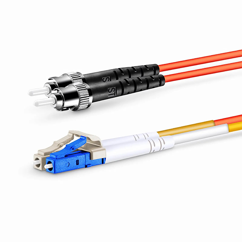 SFPS 2m (7ft) LC to ST OM2 Mode Conditioning Riser (OFNR) Fiber Optic Patch Cable SFPS