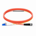 SFPS 3m (10ft) LC to ST OM2 Mode Conditioning Riser (OFNR) Fiber Optic Patch Cable SFPS