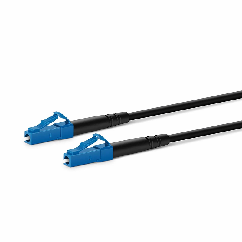 SFPS 5m (16ft) Industrial Armored Fiber Patch Cable, LC UPC to LC UPC, Simplex, 1 Fiber, Single Mode (OS2), TPU SFPS