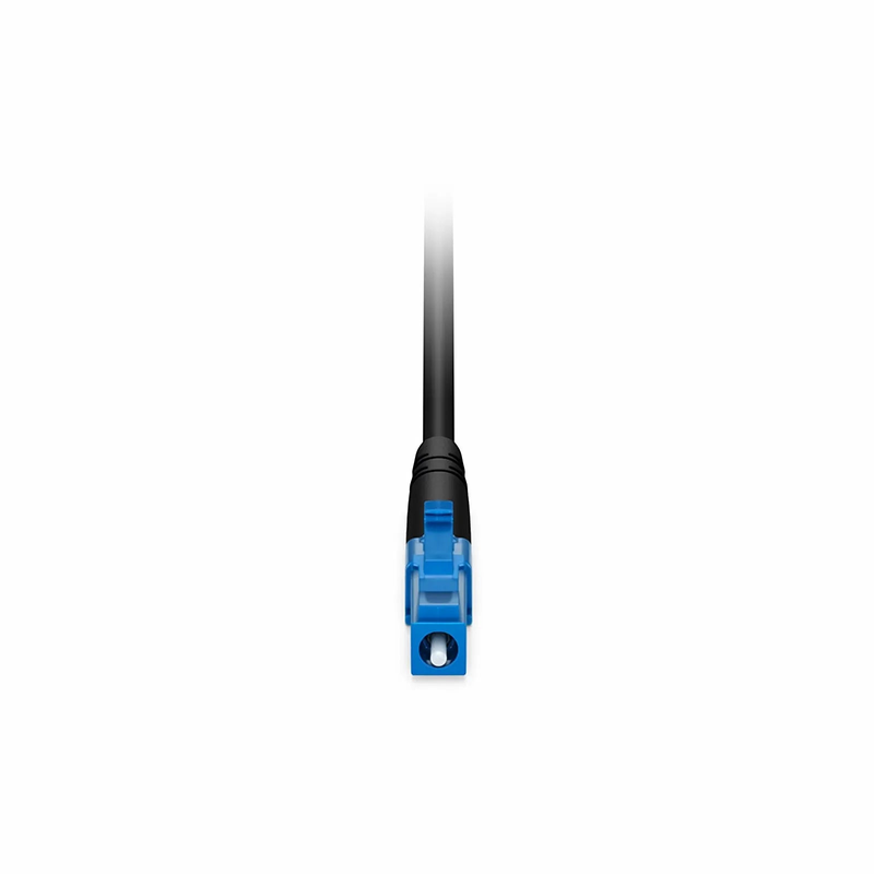 SFPS 5m (16ft) Industrial Armored Fiber Patch Cable, LC UPC to LC UPC, Simplex, 1 Fiber, Single Mode (OS2), TPU SFPS