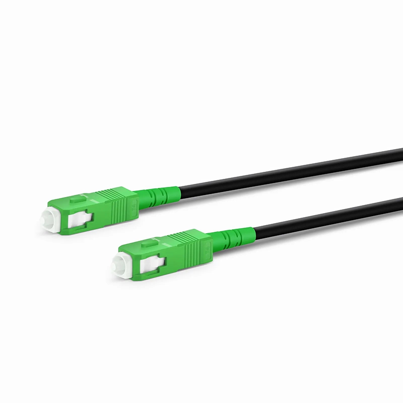 SFPS 30m (98ft) Industrial Armored Fiber Patch Cable, SC APC to SC APC, Simplex, 1 Fiber, Single Mode (OS2), TPU SFPS