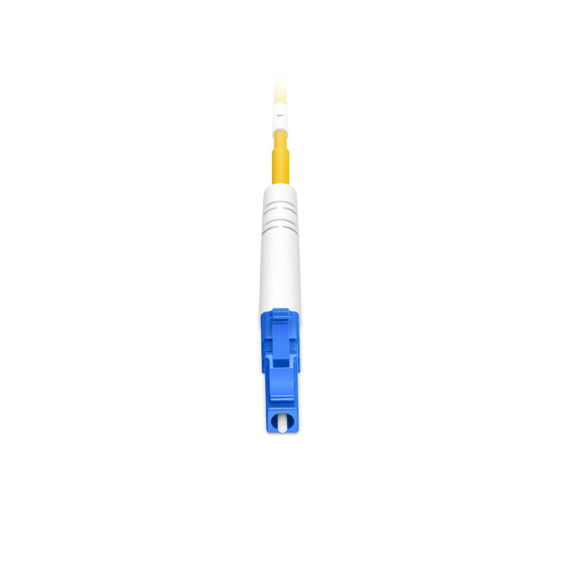 SFPS 150m (492ft) Hybrid Fiber and Power Cable, Indoor, Plenum (OFNP), Single Mode (OS2), 2 Fibers, Tight-Buffered, LC UPC Simplex to LC UPC Simplex, 2 Conductors 12AWG SFPS