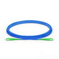 SFPS 3m (10ft) Armored Fiber Patch Cable, 1 Fiber, SC APC Simplex to SC APC Simplex, Single Mode (OS2), Riser (OFCR), 3.0mm, Blue SFPS