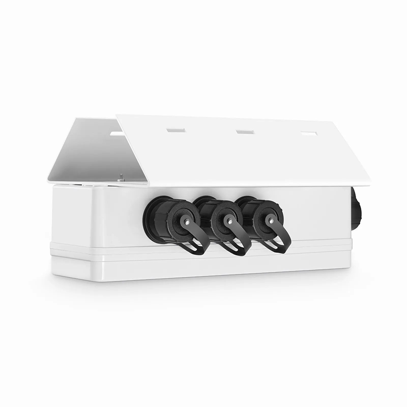 SFPS FTTA Waterproof MTP-12 to 6 x LC Duplex OS2 Fiber Optical Distribution Box with Pole Mounting Brackets SFPS