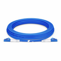 SFPS 5m (16ft) Armored Fiber Patch Cable, 2 Fibers, LC UPC Duplex to LC UPC Duplex, Single Mode (OS2), Riser (OFCR), 3.0mm, Blue SFPS