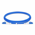 SFPS 2m (7ft) Armored Fiber Patch Cable, 2 Fibers, LC UPC Duplex to LC UPC Duplex, Single Mode (OS2), Riser (OFCR), 3.0mm, Blue SFPS
