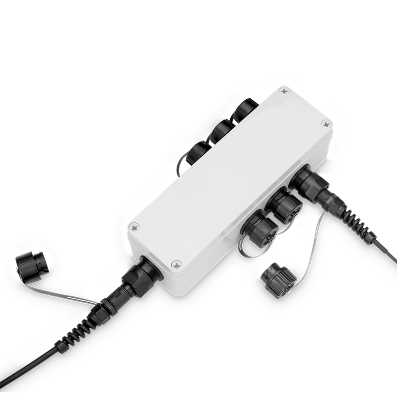 SFPS FTTA Waterproof MTP-12 to 6 x LC Duplex OS2 Fiber Optical Distribution Box SFPS