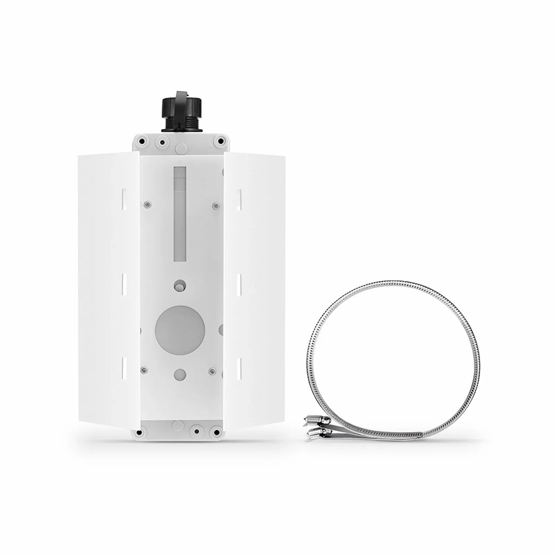 SFPS FTTA Waterproof MTP-12 to 6 x LC Duplex OS2 Fiber Optical Distribution Box with Pole Mounting Brackets SFPS