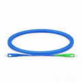SFPS 2m (7ft) Armored Fiber Patch Cable, 1 Fiber, SC UPC Simplex to SC APC Simplex, Single Mode (OS2), Riser (OFCR), 3.0mm, Blue SFPS