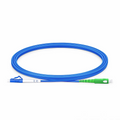 SFPS 2m (7ft) Armored Fiber Patch Cable, 1 Fiber, LC UPC Simplex to SC APC Simplex, Single Mode (OS2), Riser (OFCR), 3.0mm, Blue SFPS