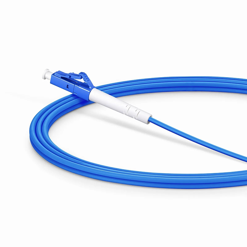SFPS 2m (7ft) Armored Fiber Patch Cable, 1 Fiber, LC UPC Simplex to SC APC Simplex, Single Mode (OS2), Riser (OFCR), 3.0mm, Blue SFPS