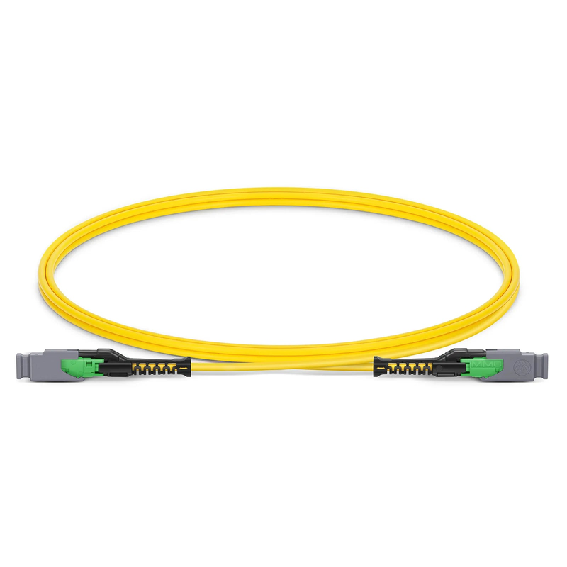 SFPS 1m (3ft) MMC Jumper, MMC-16 APC (Female) to MMC-16 APC (Female), 16 Fibers, Single Mode (OS2), Plenum (OFNP), 0.35dB Max, Jumper Polarity, Yellow SFPS