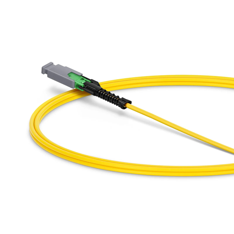 SFPS 1m (3ft) MMC Jumper, MMC-16 APC (Female) to MMC-16 APC (Female), 16 Fibers, Single Mode (OS2), Plenum (OFNP), 0.35dB Max, Jumper Polarity, Yellow SFPS
