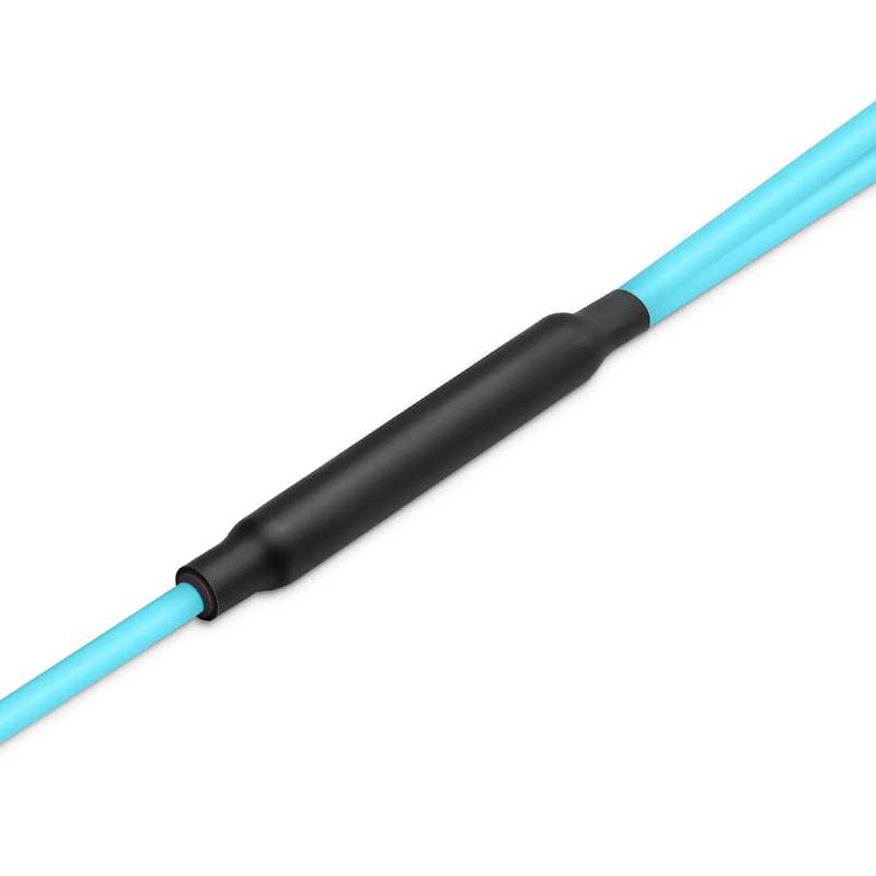 SFPS NVIDIA/Mellanox MFP7E20-N001 Compatible 1m (3ft) MTP® Breakout Cable, MTP®-12 APC (Female) to 2 x MTP®-4 APC (Female), 8 Fibers, Multimode (OM3), Dual Rated (OFNR/LSZH), 0.35dB Max, Type B, Aqua SFPS