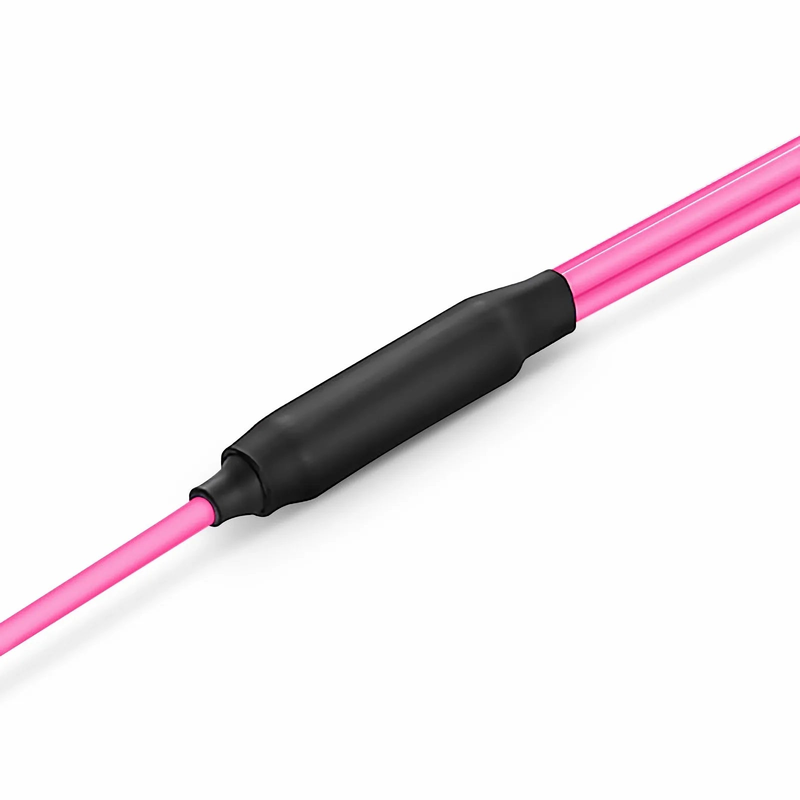 SFPS 10m (33ft) MTP® Breakout Cable, MTP®-24 UPC (Female) to 3 x MTP®-8 UPC (Female), 24 Fibers, Multimode (OM4), Plenum (OFNP), 0.35dB Max, Type B, Magenta SFPS
