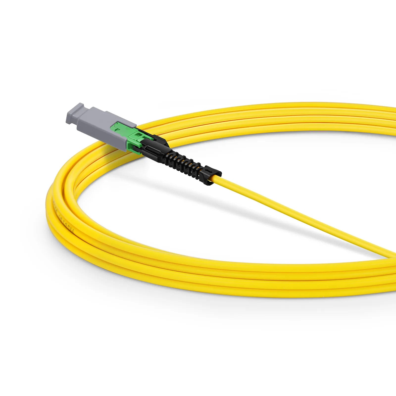 SFPS 3m (10ft) MMC Jumper, MMC-16 APC (Female) to MMC-16 APC (Female), 16 Fibers, Single Mode (OS2), Plenum (OFNP), 0.35dB Max, Jumper Polarity, Yellow SFPS