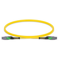 SFPS 1m (3ft) MMC Jumper, MMC-16 APC (Female) to MMC-16 APC (Female), 16 Fibers, Single Mode (OS2), Plenum (OFNP), 0.35dB Max, Jumper Polarity, Yellow SFPS