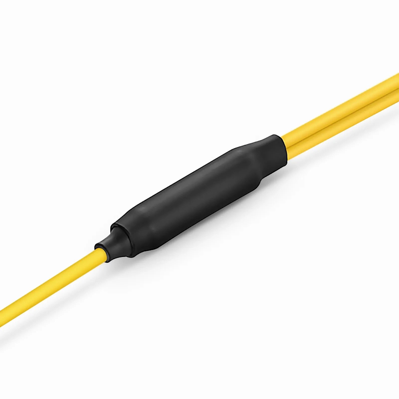 SFPS 2m (7ft) MTP® Breakout Cable, MTP®-24 APC (Female) to 2 x MTP®-12 APC (Female), 24 Fibers, Single Mode (OS2), Plenum (OFNP), 0.35dB Max, Type A, Yellow SFPS