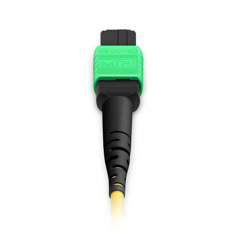 SFPS 2m (7ft) MTP® Jumper, MTP®-16 APC (Female) to MTP®-16 APC (Female), 16 Fibers, Single Mode (OS2), Plenum (OFNP), 0.35dB Max, Crossover, Yellow SFPS
