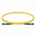 SFPS 1m (3ft) MTP® Jumper, MTP®-16 APC (Female) to MTP®-16 APC (Female), 16 Fibers, Single Mode (OS2), Plenum (OFNP), 0.35dB Max, Crossover, Yellow SFPS