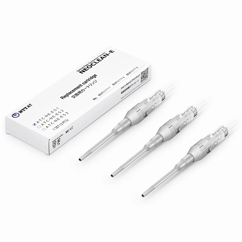 SFPS NEOCLEAN-E Pen Replacement Cartridge for 1.25mm LC/MU One-Push Cleaner (3 pcs/set) SFPS
