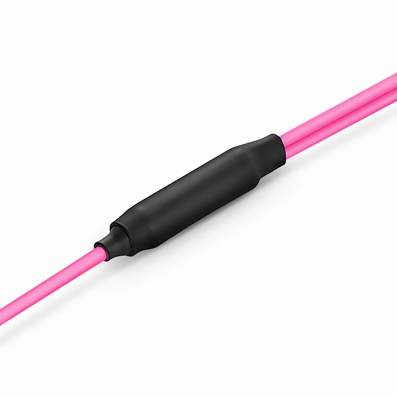 SFPS 3m (10ft) MTP® Breakout Cable, MTP®-24 UPC (Female) to 2 x MTP®-12 UPC (Female), 24 Fibers, Multimode (OM4), Plenum (OFNP), 0.35dB Max, Type A, Magenta SFPS