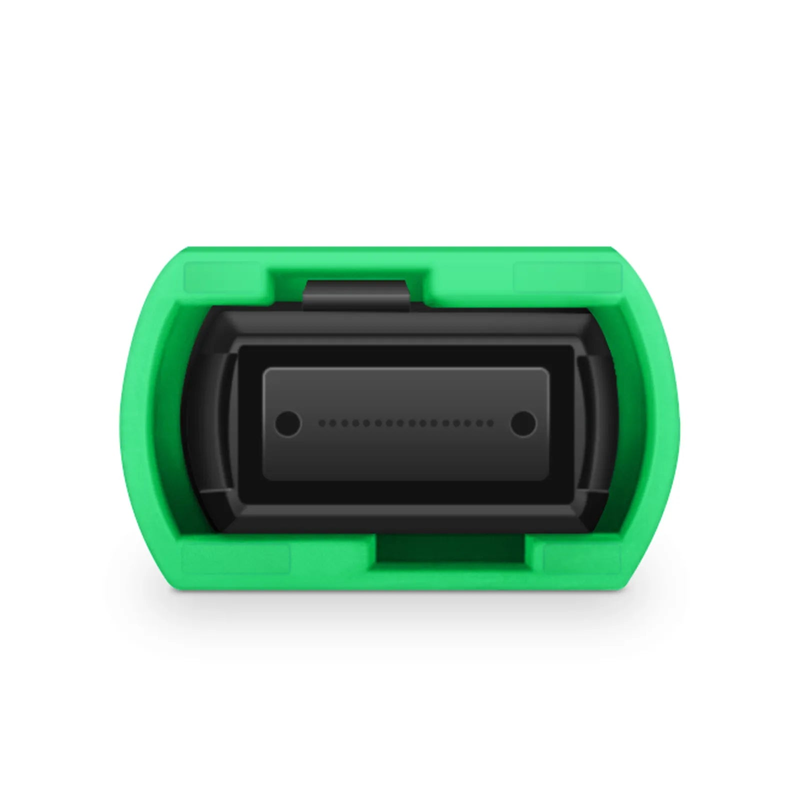 SFPS 1m (3ft) MTP® Jumper, MTP®-16 APC (Female) to MTP®-16 APC (Female), 16 Fibers, Multimode (OM3), Dual Rated (OFNR/LSZH), 0.35dB Max, Crossover, Aqua SFPS