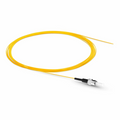 SFPS 2m (7ft) Fiber Pigtail, ST UPC to Unterminated, Simplex, OS2 Single Mode, PVC (Unrated), 0.9mm, Yellow SFPS