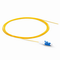 SFPS 2m (7ft) Fiber Pigtail, LC UPC to Unterminated, Simplex, OS2 Single Mode, PVC (Unrated), 0.9mm, Yellow SFPS