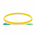 SFPS 5m (16ft) Fiber Patch Cable, 1 Fiber, LC APC Simplex to SC APC Simplex, Single Mode (OS2), Riser (OFNR), 1.2mm, Tight-Buffered, Yellow SFPS
