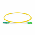 SFPS 2m (7ft) Fiber Patch Cable, 1 Fiber, LC APC Simplex to SC APC Simplex, Single Mode (OS2), Riser (OFNR), 1.2mm, Tight-Buffered, Yellow SFPS