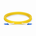 SFPS 5m (16ft) Fiber Patch Cable, 2 Fibers, CSA UPC Duplex to CSA UPC Duplex Uniboot, Single Mode (OS2), Riser (OFNR), 2.0mm, Yellow, for 200/400G Network Connection SFPS