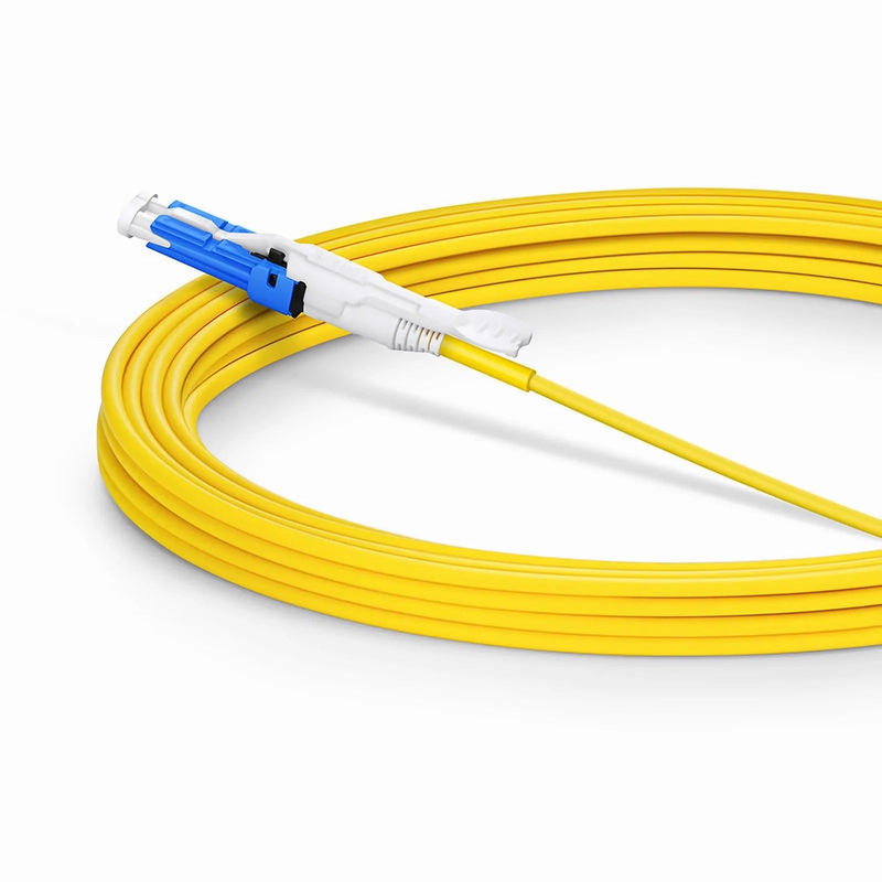 SFPS 5m (16ft) Fiber Patch Cable, 2 Fibers, CSA UPC Duplex to CSA UPC Duplex Uniboot, Single Mode (OS2), Riser (OFNR), 2.0mm, Yellow, for 200/400G Network Connection SFPS