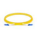 SFPS 3m (10ft) Fiber Patch Cable, 2 Fibers, CSA UPC Duplex to CSA UPC Duplex Uniboot, Single Mode (OS2), Riser (OFNR), 2.0mm, Yellow, for 200/400G Network Connection SFPS