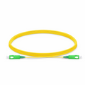 SFPS 5m (16ft) Fiber Patch Cable, 1 Fiber, SC APC Simplex to SC APC Simplex, Single Mode (OS2), Riser (OFNR), 1.2mm, Tight-Buffered, Yellow SFPS